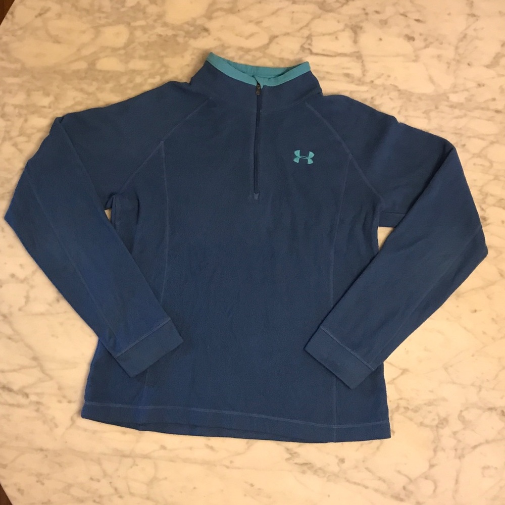 UNDER ARMOUR quarter zip fleece sweatshirt